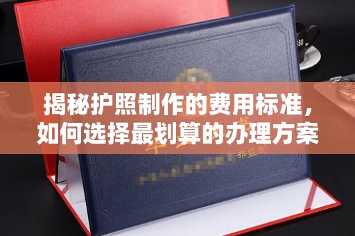 德阳揭秘护照制作的费用标准，如何选择最划算的办理方案？