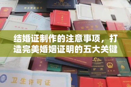 德阳结婚证制作的注意事项，打造完美婚姻证明的五大关键点